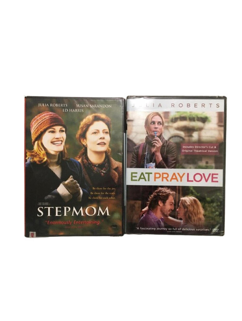 Eat Pray Love / Stepmom / 2-DVD Lot NEW SEALED Julia Ronberts